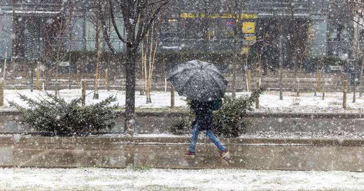 Toronto could see up to 10 cm of snow Sunday