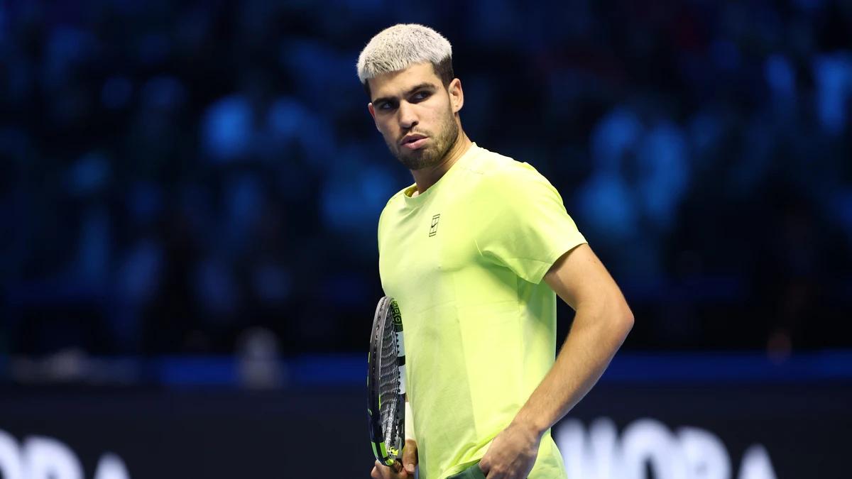 Alcaraz pierde la final de las ATF Finals contra Sinner, que se corona como maestro por segunda vez