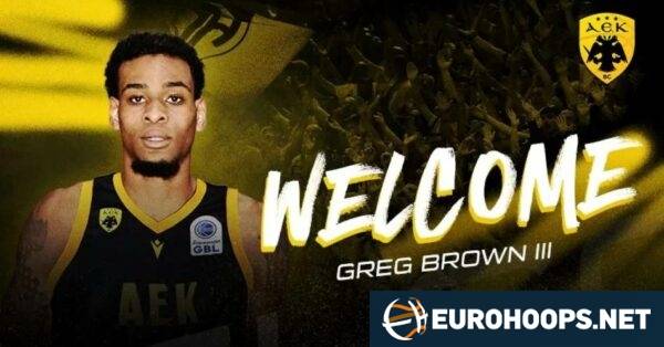 AEK signs former NBA player Greg Brown III