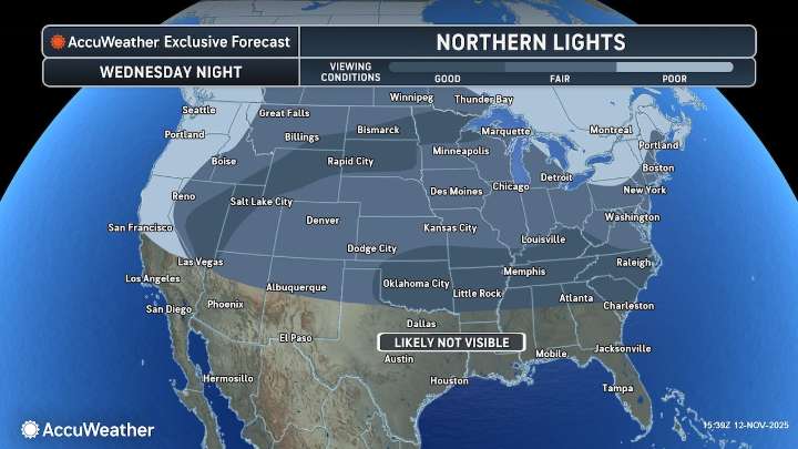 Northern lights might appear again in Pa. skies tonight