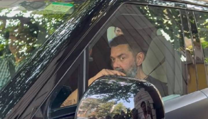 Bobby Deol, Jackie Shroff Reach Zayed Khan’s House To Pay Final Respects To His Mother Zarine Khan