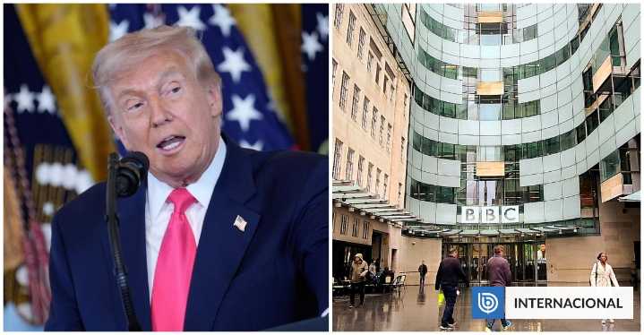 Trump tacha de "corrupta" a la BBC y reafirma demanda por "entre 3 mil y 5 mil millones de dólares"