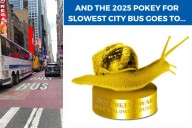 NYC's M42 bus wins 'award' as city's slowest while riders rage they'd be 'better off walking'