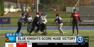 Southington High School Blue Knights named Torrington Savings Bank High School Football Team of the Week after upset victory