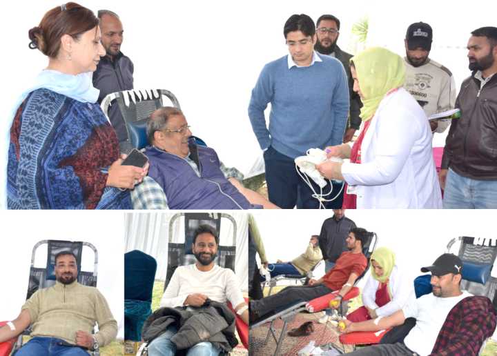 Commissioner SMC inaugurates Blood Donation Camp