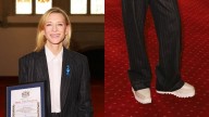 Cate Blanchett Styles Platform Stella McCartney Shoes for Latest Honor