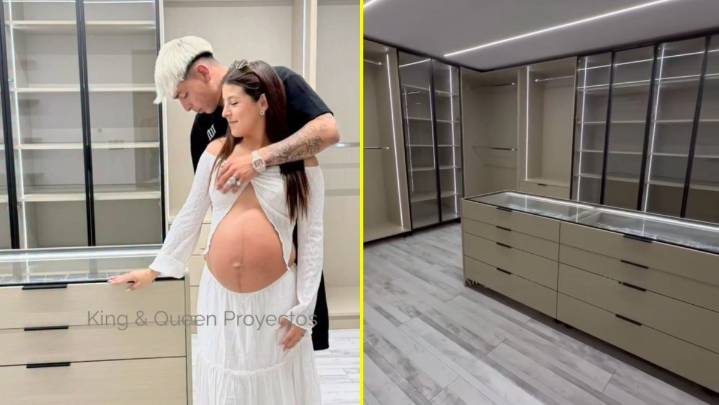 De 17 metros cuadrados: El impresionante walking closet que Ignacia Antonia y AK4:20 construyeron en su nuevo hogar