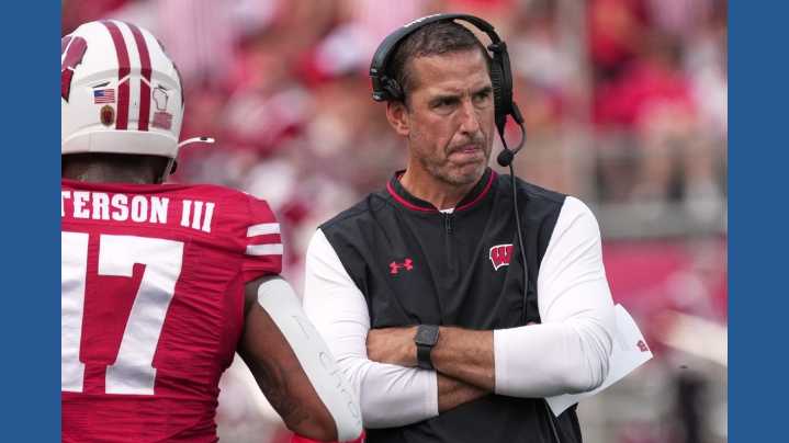 Luke Fickell will remain Wisconsin's coach 'beyond this season,' AD Chris McIntosh says