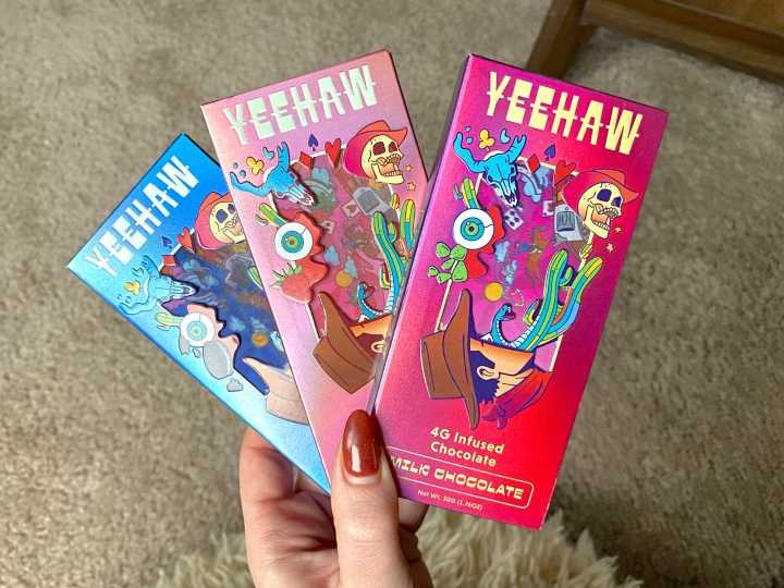 Ride Off Into a Shroom Sunset With This Trippy Infused Chocolate Bar