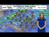 Brittany Van Voorhees: Gusty winds, elevated fire danger risk Sunday