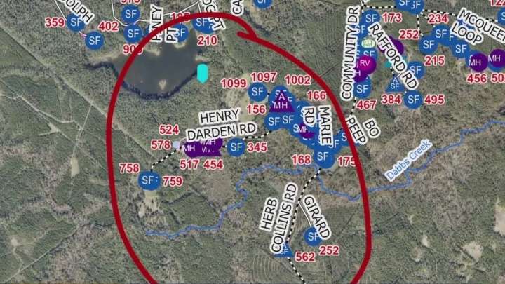 Polk County Carter Lake dam: Sunday update