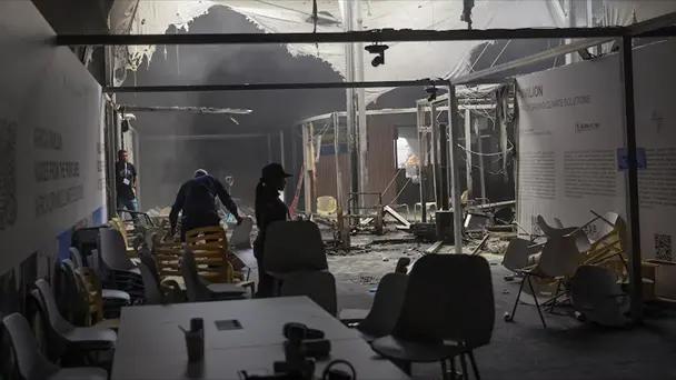 Incendio en la Zona Azul de la COP30 en Belém