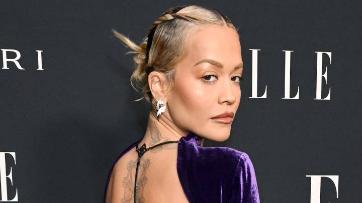 Rita Ora takes style cues from Hailey Bieber, Margot Robbie and Kim Kardashian in daring backless gown