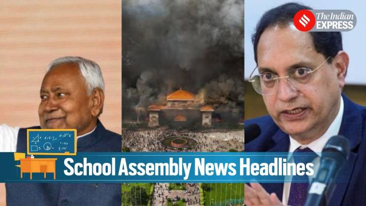 Today’s News Headlines for School Assembly (Nov 21): Nitish Kumar takes oath as CM, Gen Z protest erupts again in Nepal & more