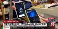 Preventing ghost tapping as you holiday shop