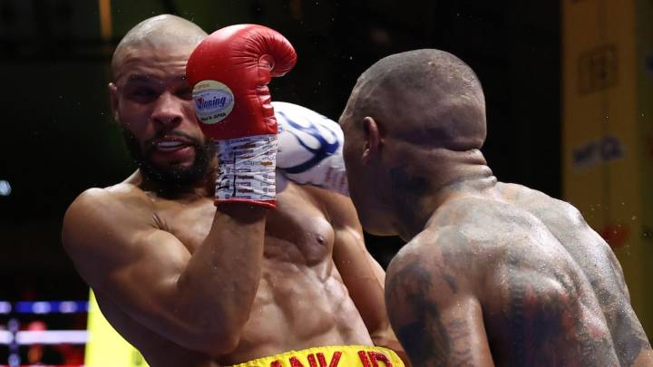 Conor Benn knocks Chris Eubank Jr down twice as he takes rematch revenge at Tottenham Hotspur Stadium