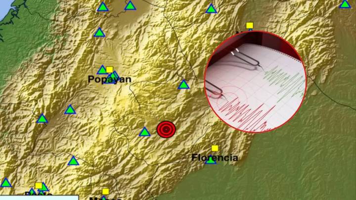 Dos sismos sacuden partes de Colombia según reporte del Servicio Geológico Colombiano (SGC)