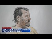 CTA Blue Line attack suspect to remain in custody, judge rules