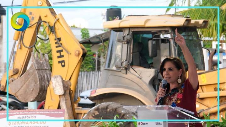 Inicia Mara Lezama la construcción del nuevo Centro de Actualización del Magisterio en Chetumal
