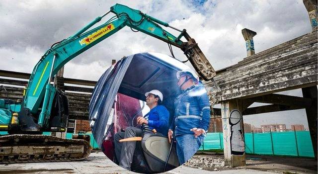 Soacha demuele viejo coliseo para construir centro de inteligencia artificial