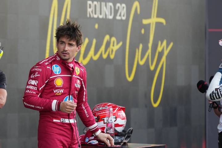 Charles Leclerc se comprometió con Alexandra Saint-Mleux, su novia de origen mexicano