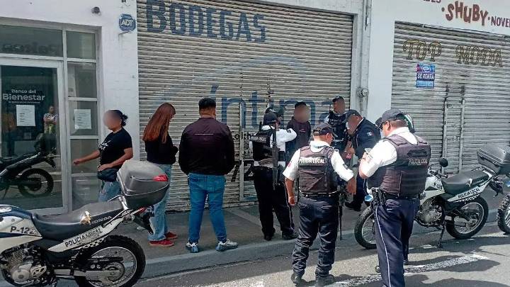 Detiene policía a presunto ladrón que opera en el Centro de Orizaba
