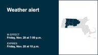 Weather alert active for 3 Massachusetts counties Friday night