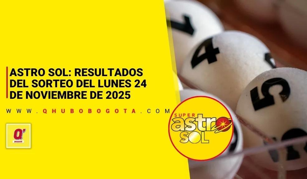 Astro Sol: resultados del sorteo del lunes 24 de noviembre
