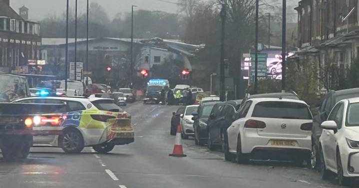 Birmingham crash leaves man in hospital after he's hit by car in South Yardley