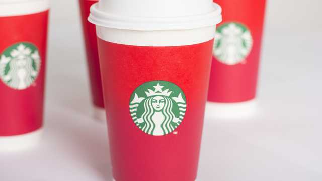 Starbucks workers kick off 65-store US strike on company's busy Red Cup Day