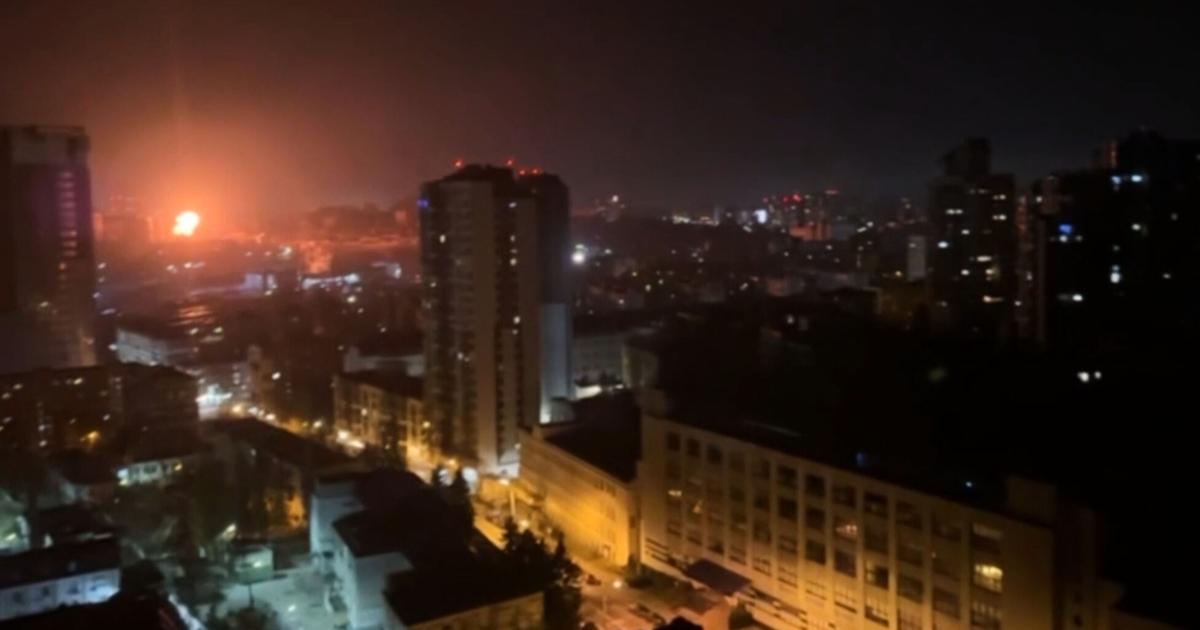 Russia attacks Kyiv with fires, injuries, and ongoing strikes reported