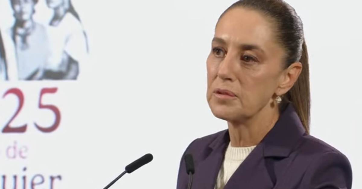 Denuncia Sheinbaum a hombre que la acosó durante recorrido en el centro histórico