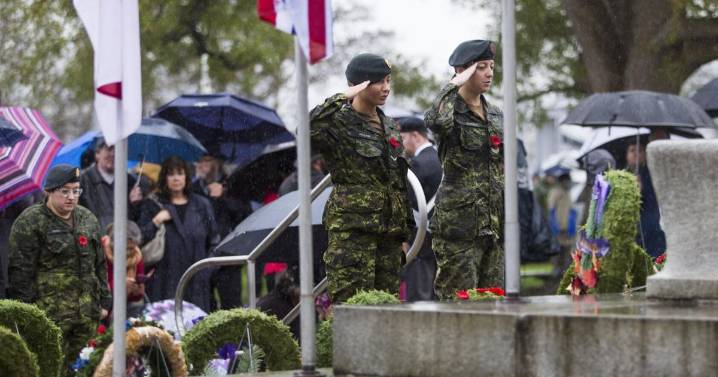 Here’s where Niagara’s Remembrance Day ceremonies are taking place