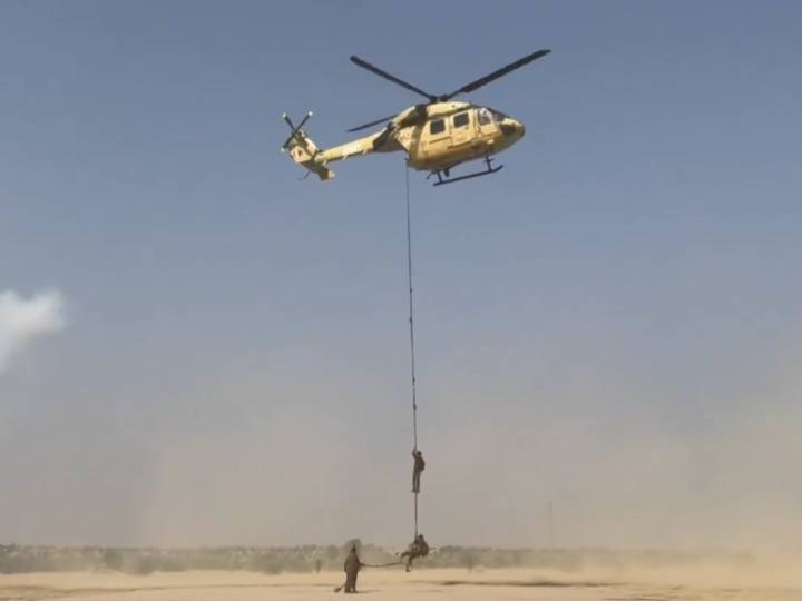 Tri-Services exercise ‘Trishul 2025’ underway across Rajasthan