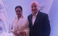 Anupam Kher meets Rekha, calls her ‘eternal’