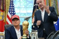 Infantino agradeció a Trump por su ayuda para organizar el Mundial de 2026