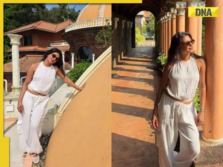 Priyanka Chopra stuns in breezy white linen co