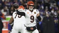 Joe Burrow stats vs. Ravens: QB leads Bengals to win in Thanksgiving return from toe injury