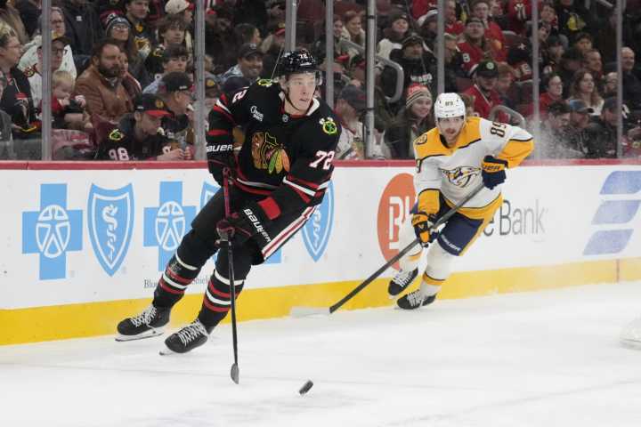 Predators hand Blackhawks fifth consecutive defeat - The Rink Live | Coverage of youth, junior, high school and college hockey