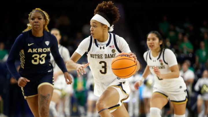 Notre Dame’s Hannah Hidalgo sinks game-winner to stun No. 11 USC