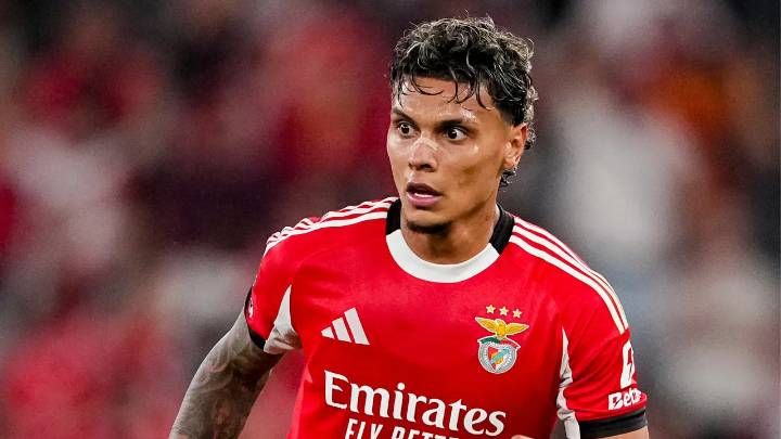 Richard Ríos, el salvador de Benfica en Champions League; protagonista en gol contra Ajax