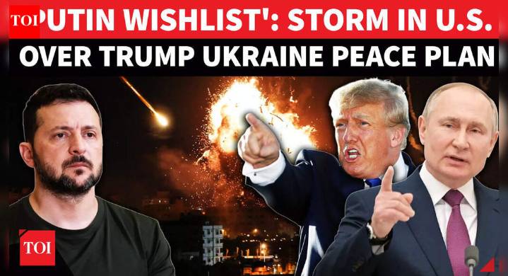 'Authored By Putin': Storm In U.S. After Shock Reveal On Trump's Ukraine Plan; GOP Grills Rubio