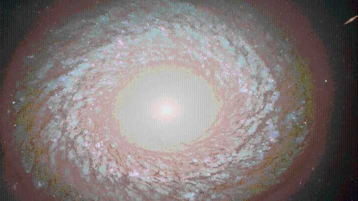 Hubble spots feathery ‘Flocculent’ galaxy with mysterious past