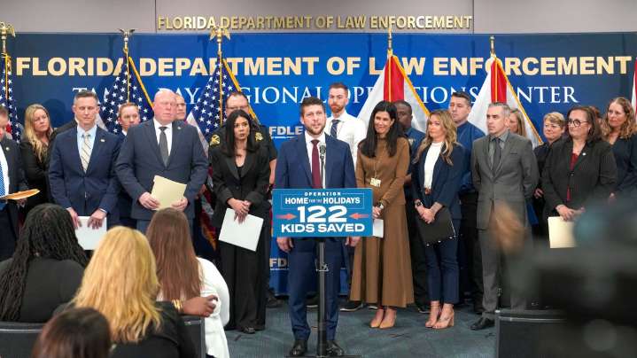 Florida rescata a 122 niños víctimas de abuso, explotación y abandono en una operación histórica