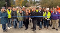 Ribbon cut for new Swamp Creek Bridge on Locust Way