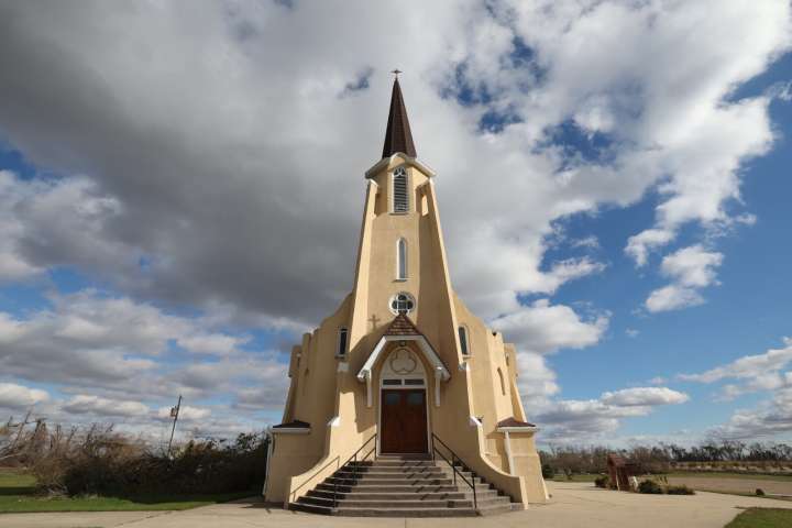 The ‘Miracle at Dazey' that spared a historic church from a devastating windstorm