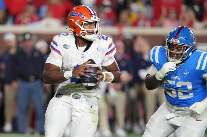 Gators QB DJ Lagway calls season 'emotionally draining'