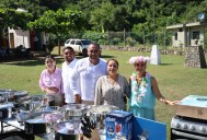 Esposa del gobernador Lemus recorrió la costa de Cabo Corrientes hasta Chimo