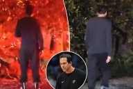 Video shows Erik Spoelstra watching as home burns down in sad moment