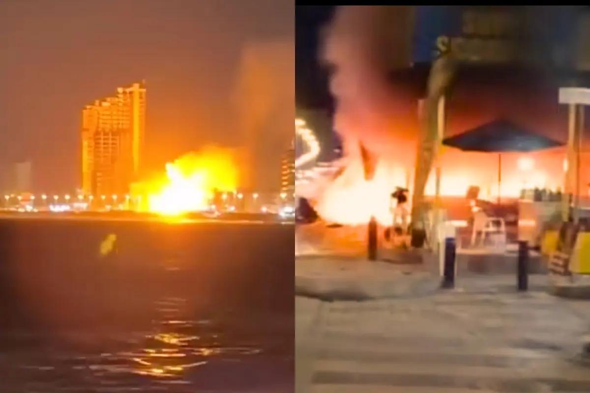VIDEOS: Explota taquería en Mazatlán; hay tres tres muertos y dos heridos